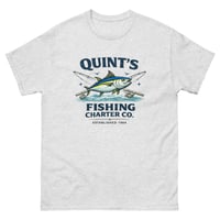 Image 2 of Quint’s Fishing Charter T-Shirt | Vintage Fishing Boat Graphic Tee