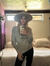 vintage Chateau Marmont heathered grey raglan sweatshirt