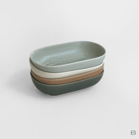 Image 1 of Yumiko Iihoshi Porcelain ReIRABO oval plate S