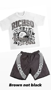 Image 2 of Victory Is Ours Tee (w/brown)