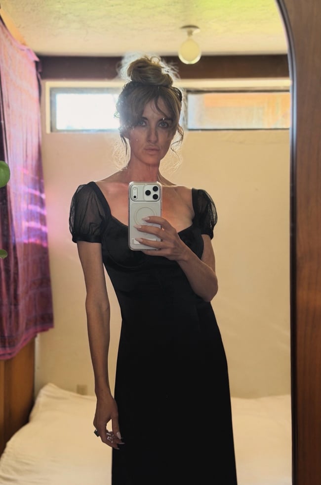 Dolce & Gabbana silk corset bustier milkmaid dress