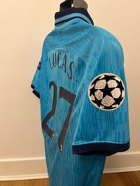 Image 5 of Tottenham Hotspur “LUCAS 27” 2019/20 Third Shirt + UCL patches (M)