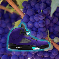 Image 2 of 🆕  AiR JoRDaN🤾🏿‍♂️ 5️⃣ Alt GRaPe iCE 🍇🧊