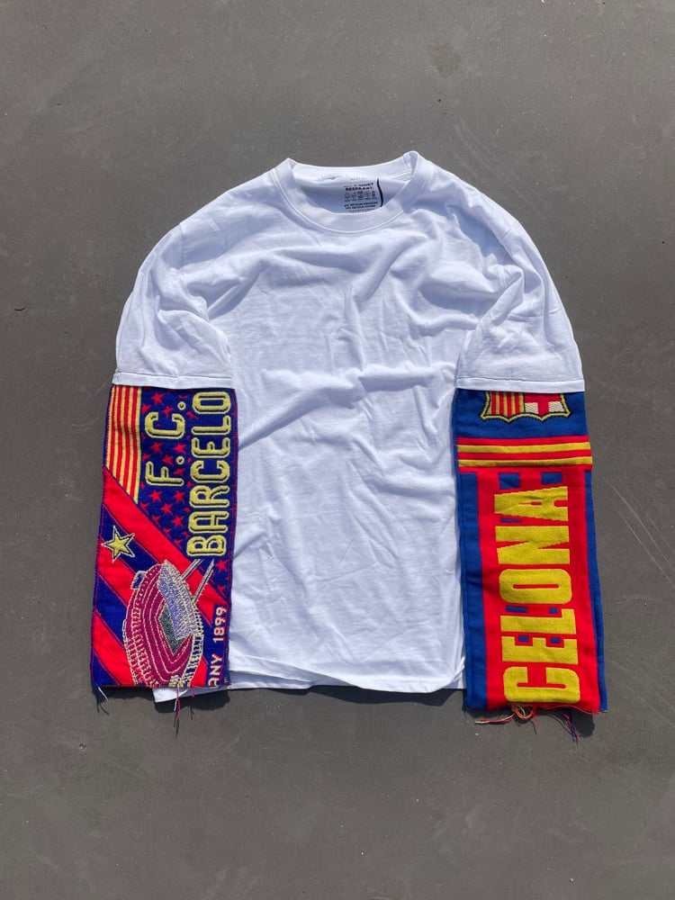 fc barcelona scarf sweater