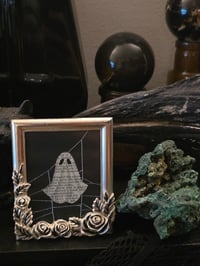 Image 1 of 1800’s biblical Ghost with preserved spider web -16