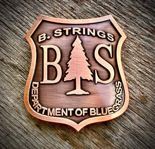 Image of Department of Bluegrass Belt Buckles l