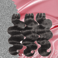 3 bundle deal with 4x4 transparent closure
