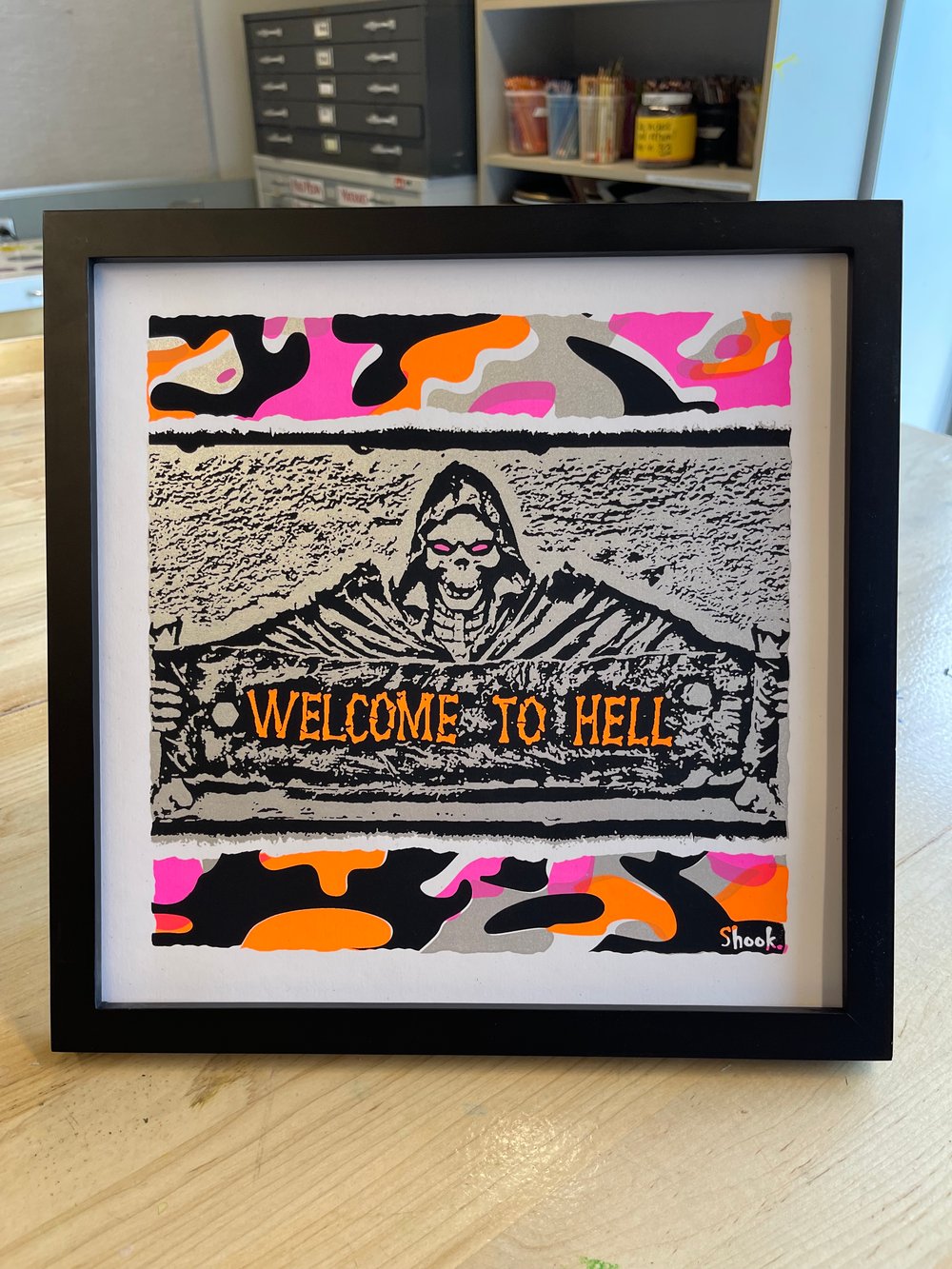 Heaven And Hell, DC - Silkscreened Print Set
