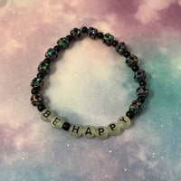 Be Happy Beaded Bracelet