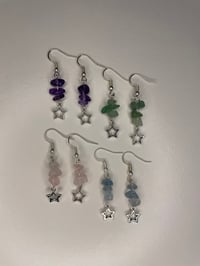 Image 1 of Crystal Star Earrings
