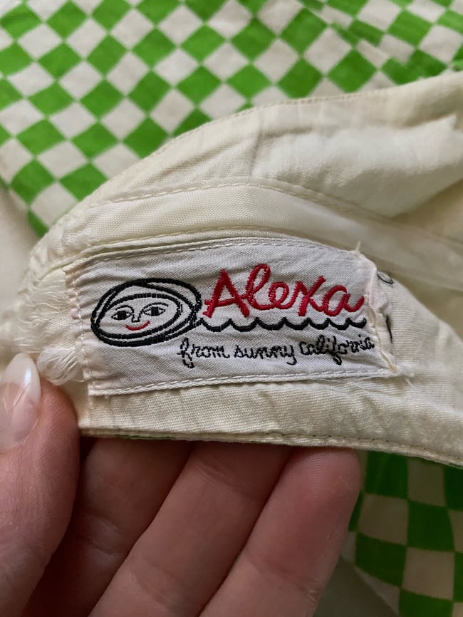 late 60s bikini and mini set