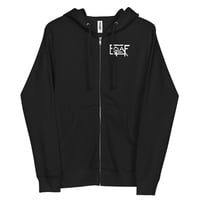 Image 2 of Eglaf fleece zip up hoodie