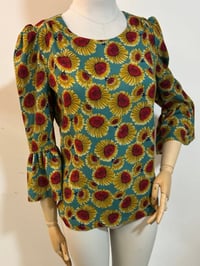 Image 1 of Sunflowers Fiesta Top
