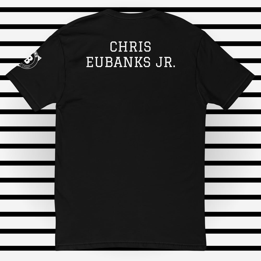 Image of CHRIS EUBANKS JR Black Short Sleeve T-shirt