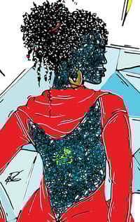 Image 2 of Alien Superstar - print 