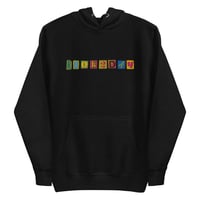 Image 1 of RUOK2DAY EMBROIDERED CUTOUTS HOODIE 
