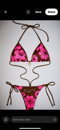 “cunt” bikini