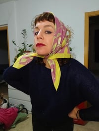 Image 1 of PAÑUELO 70 x 70 ALGODÓN CITRUS