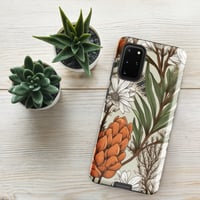 Image 12 of Art Nouveau Inspired Light and Airy Boho Floral Sketch Tough case for Samsung®