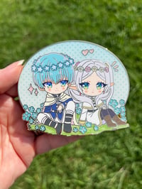 Image 1 of Uki Uki Chibi enamel pin 