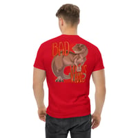 Image 5 of Men's classic tee - Dino w/ Bad Vibes (Back)