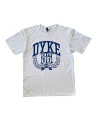 Image 1 of DYKE university tee