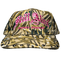 Image 2 of stillalive®️ memory.museum™️ studded CAP - pink 