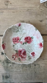 Image 1 of Rose shallow bowl