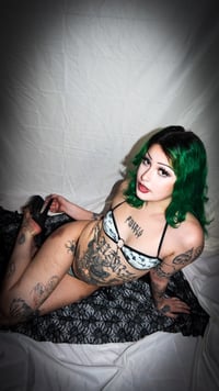 Image 4 of Black Crucifix Bandeau Set 