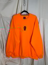 Image 1 of Neon Orange Sweatshirt 
