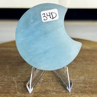 Image 1 of Aquamarine Moon With Stand (34D)