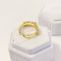 Image 3 of Double Clover Ring