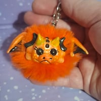 Image 1 of Fluffennutter keychain orange