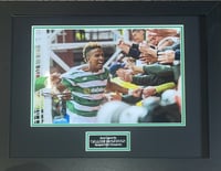 Signed Scott Sinclair Framed 12x8