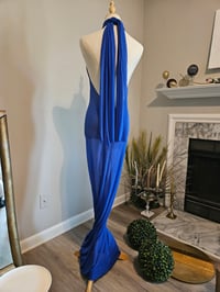 Image 3 of Luxury Mesh Halter Dress| More Colors Available🎨 Surf and Turf 🌊