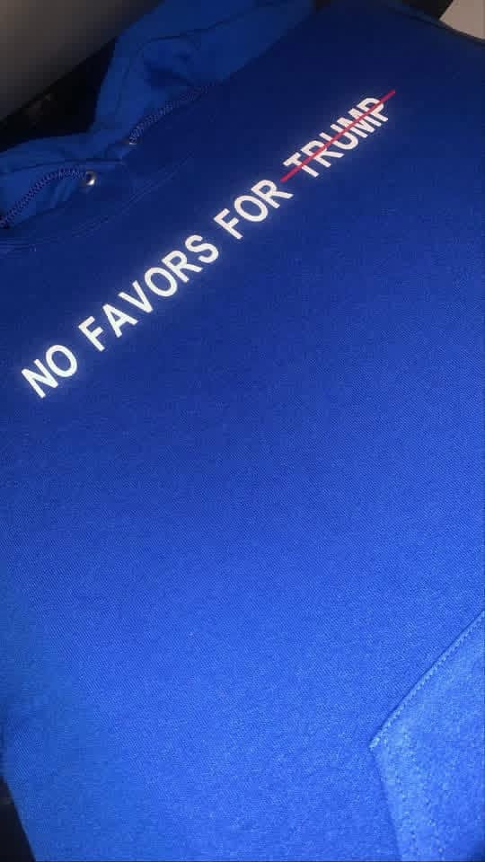 Image of NØ FAVØRS for Trump