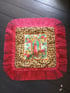 Raspberry Pink Fringe Virgin Leopard Cushion Cover Image 13