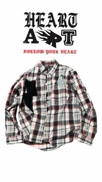 Image 1 of Forever flannel white black 
