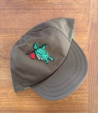 Image 1 of Huckleberry Brown Denim Twill Bungee Cap