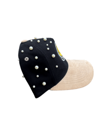 Image 4 of Custom Pearl SnapBack suede brim 