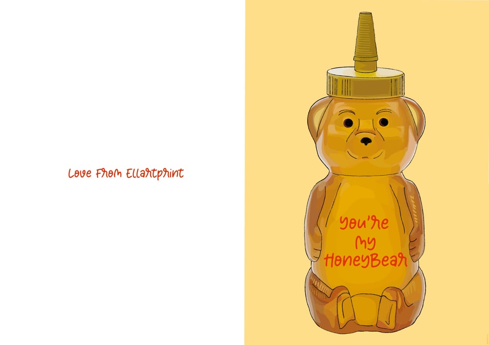 Image of Honeybear card 🐻