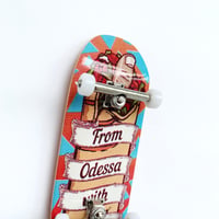 Image 3 of Fingerboard CUSTOM 35mm Odessa Cruiser shape