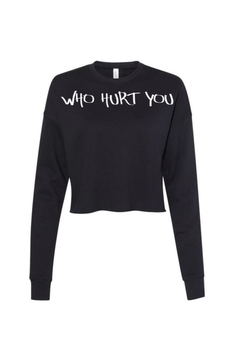 Image of Women's Cropped Crew Fleece