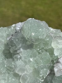 Image 4 of Frosty Green Fluorite Crystal Specimen #2317