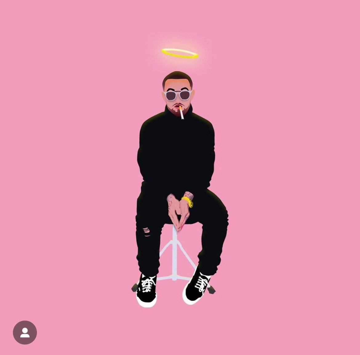 Popular Mac Miller Art Print