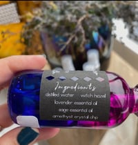 Image 4 of Amethyst Infused Lavender & Sage Cleansing Spray 