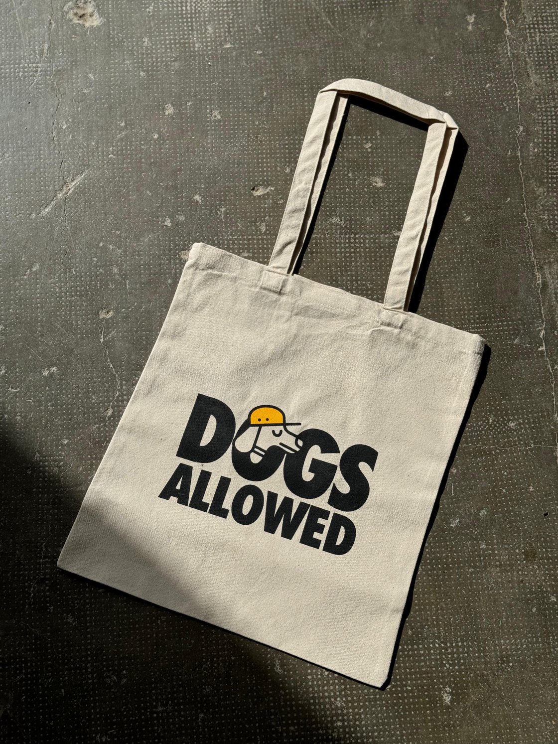 Image of DOGS ALLOWED Cotton Tote Bag