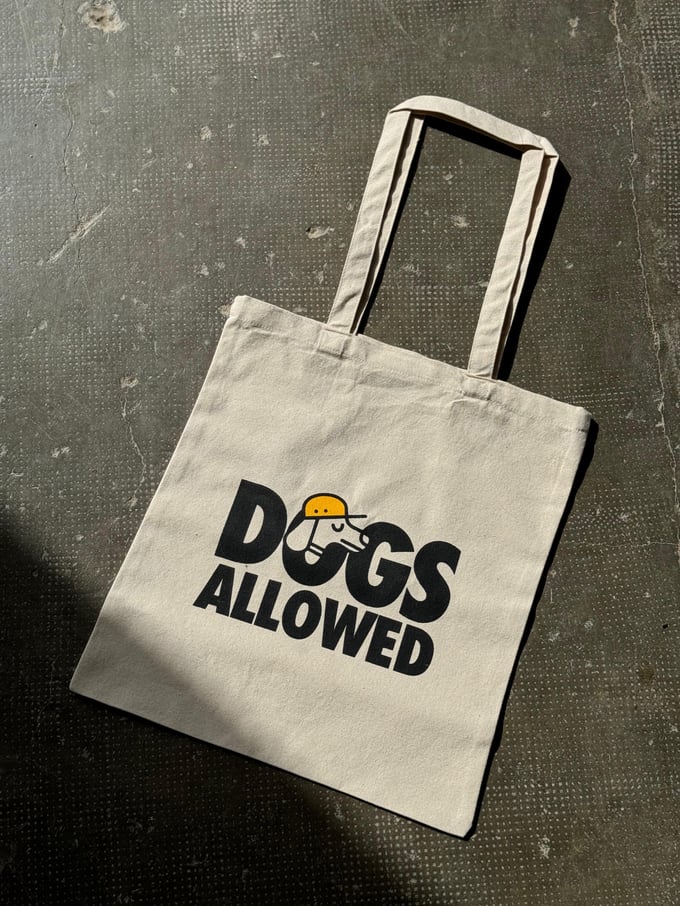 Image of DOGS ALLOWED Cotton Tote Bag 
