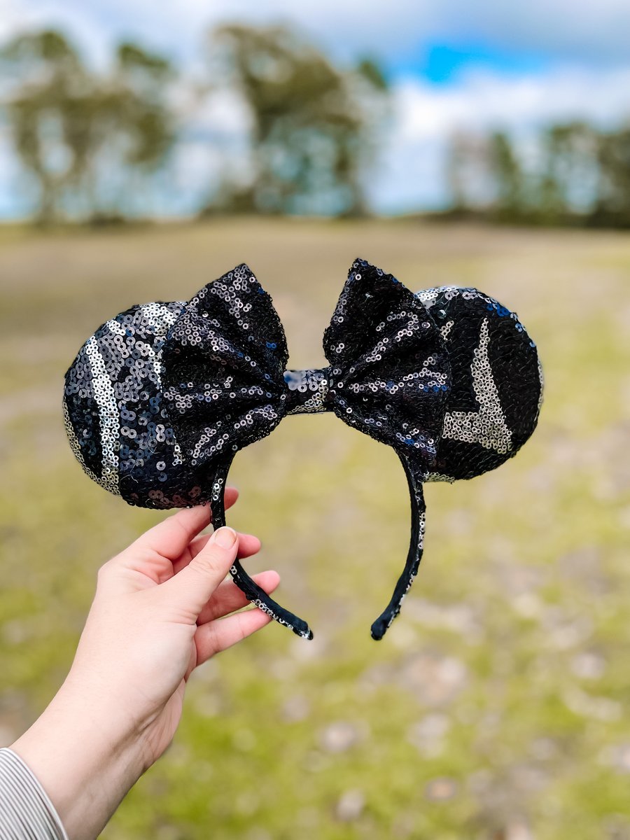 Image of Zebra Sequin Ears