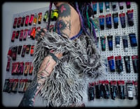 Image 3 of FUR VEST W/HOOD (SMALL)
